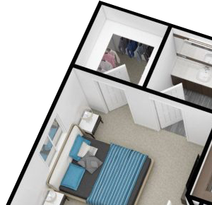 Zinc Apartments Zinc 3D Floor Plan Zinc Apartments Zinc 3D Floor Plan